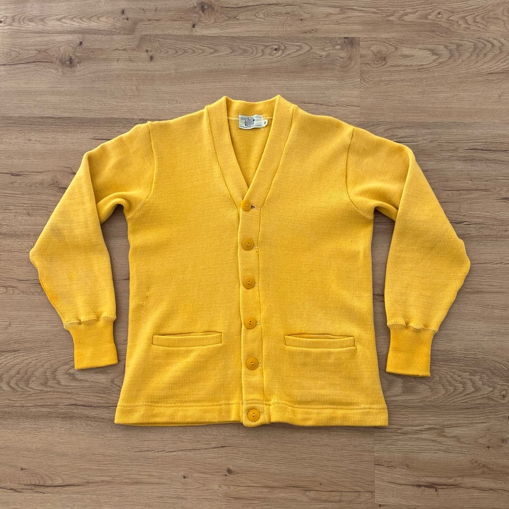 50s New Era Sportswear wool letterman cardigan
